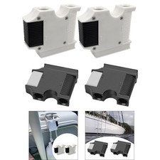 2Pcs Boat Fender Clips Adjuster Accessory Easily Install Sturdy for Pontoon Boat