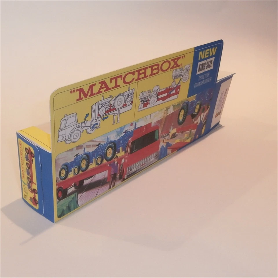Matchbox Lesney King Size K 20 Tractor Transporter Repro Box - Image 3 of 4