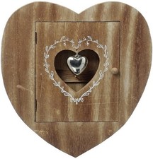 Schlüsselboard Schlüsselkasten Herz Holz Landhaus Chiemgau