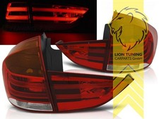 Light Bar LED R�ckleuchten Heckleuchten f�r BMW X1 E84 rot weiss chrom