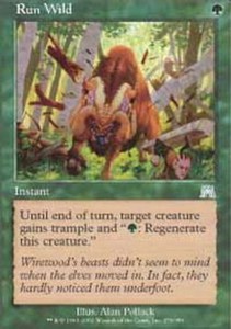 Run Wild #279 (Foil) Onslaught MTG