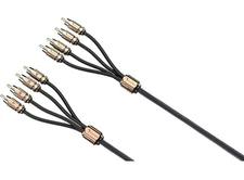 Diamond Audio HX610 10Ft Six Channel RCA Cable