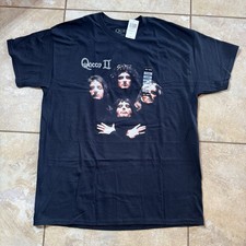 Queen II Tracklist T-Shirt 2-Sided X-LARGE New With Tags
