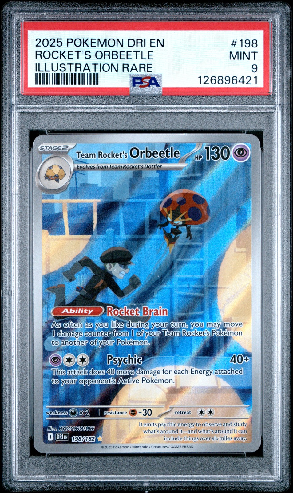 Team Rocket's Orbeetle #198