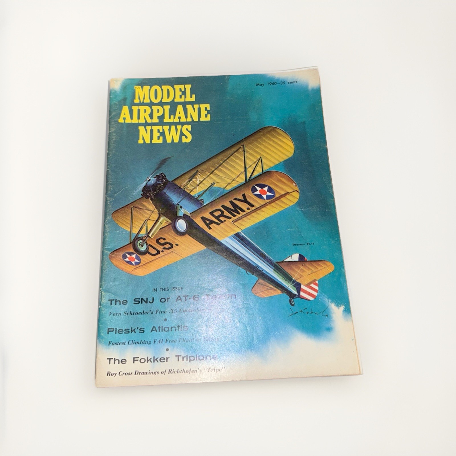 Model Airplane News Magazines 1959 & 1960 Vintage Model Aircraft 