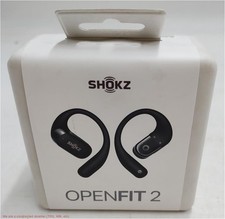 Shokz OpenFit 2 True Wireless Bluetooth Headphones - Black
