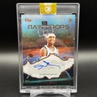 Allen Iverson 2025-26 Topps Three #RS-AI Raindrops AUTO Bronze 13/25 HOF