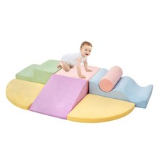 Climbing Toys for Toddlers, Toddler Climbing Toys Indoor, 7-Piece Soft Foam C...