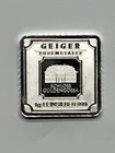 1 GRAM GEIGER .999 SILVER BAR - LOOSE