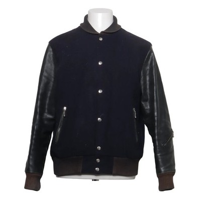 MKI MIYUKI ZOKU, Collegejacke, Herren, Größe: L, Blau/Schwarz #fjr