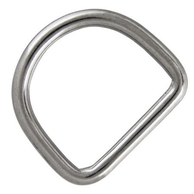 D-Ringe Viele Größen Edelstahl Poliert Halbrund Ring Halbrunde D Ringe D-Ring