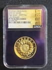 2025-W G$100 American Liberty PF70 Ultra Cameo High Relief Early Releases BERT