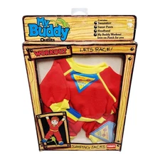Vintage 1986 Playskool My Buddy Doll Workout Outfit Old Stock Box Adventure Set