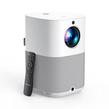 4K Mini Projector Dolby 40000LMS FHD 1080P 5G WiFi Bluetooth Video Home Theater