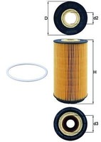 Mahle ÖLfilter OX 557D FüR Audi Bentley VW