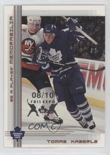 2000 ITG Be A Player Memorabilia Copper Fall Expo 00 8/10 Tomas Kaberle #254 0c3
