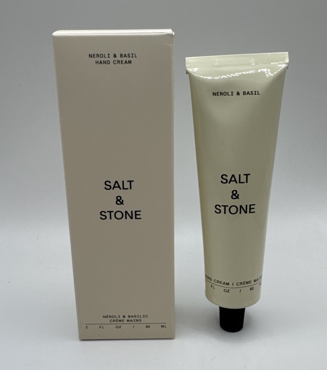 Salt & Stone ~ NEROLI & BASIL ~ Hand Cream - 2 Fl Oz / 60mL