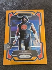 2024 Panini Prizm WWE Orange Prizm /99 Omos #111
