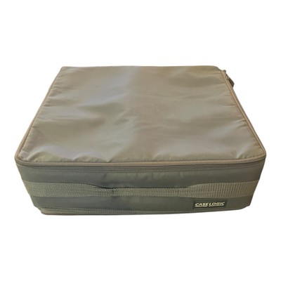 Case Logic 120 Cassette Storage Holder Carrying Case & Strap (Grey)