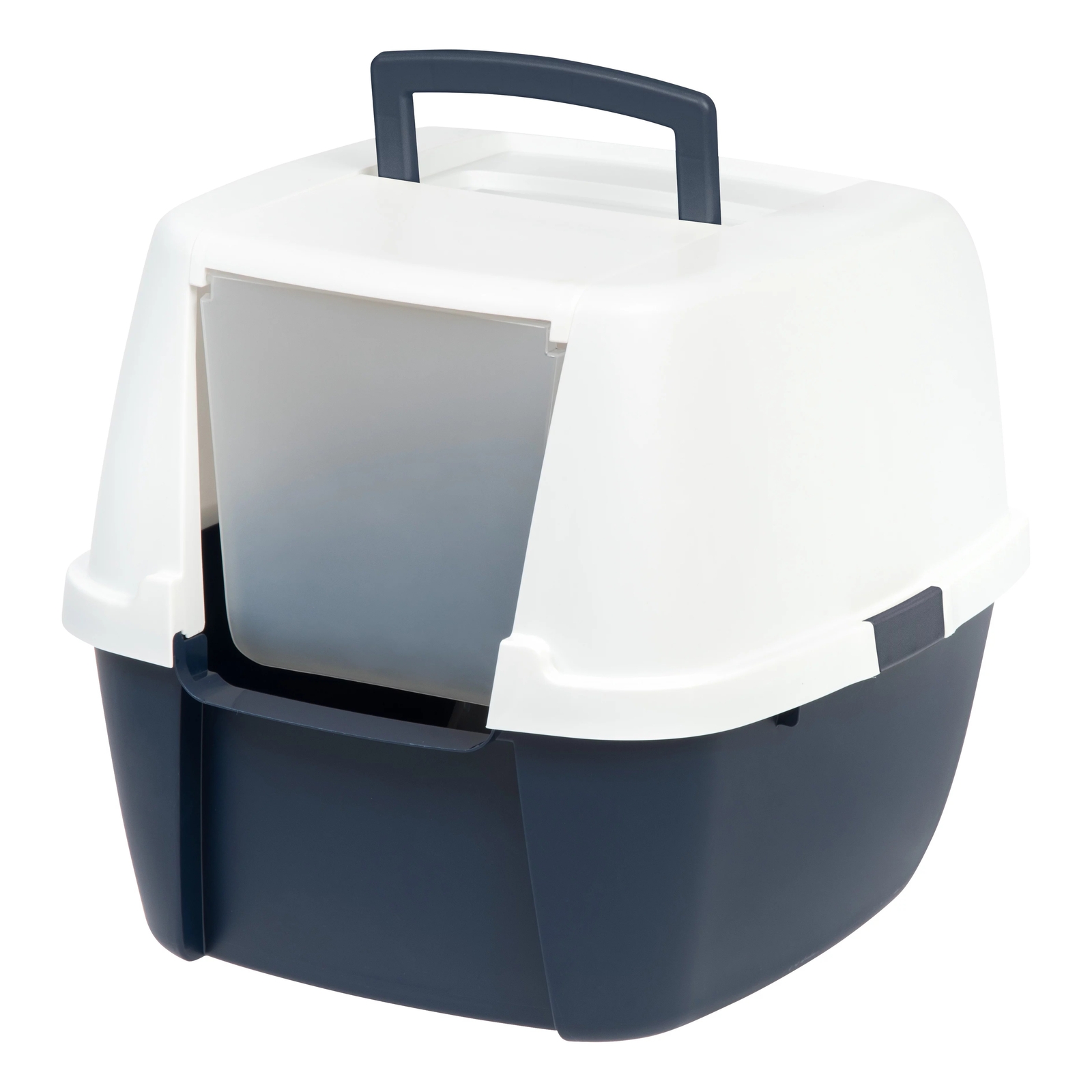 Cat Litter Box Enclosed Pan Hooded Jumbo Giant Covered Kitty House Large Cats