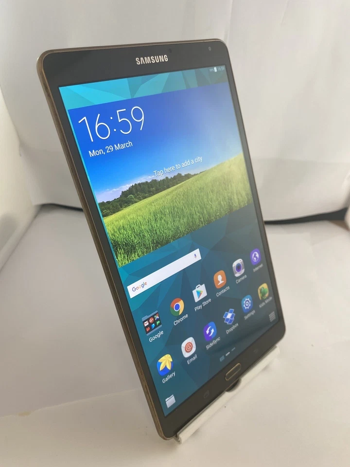 Samsung Galaxy Tab S 8.4 SM-T700 Bronze Wi-Fi Android Tablet Grade B, photo 3 of 5