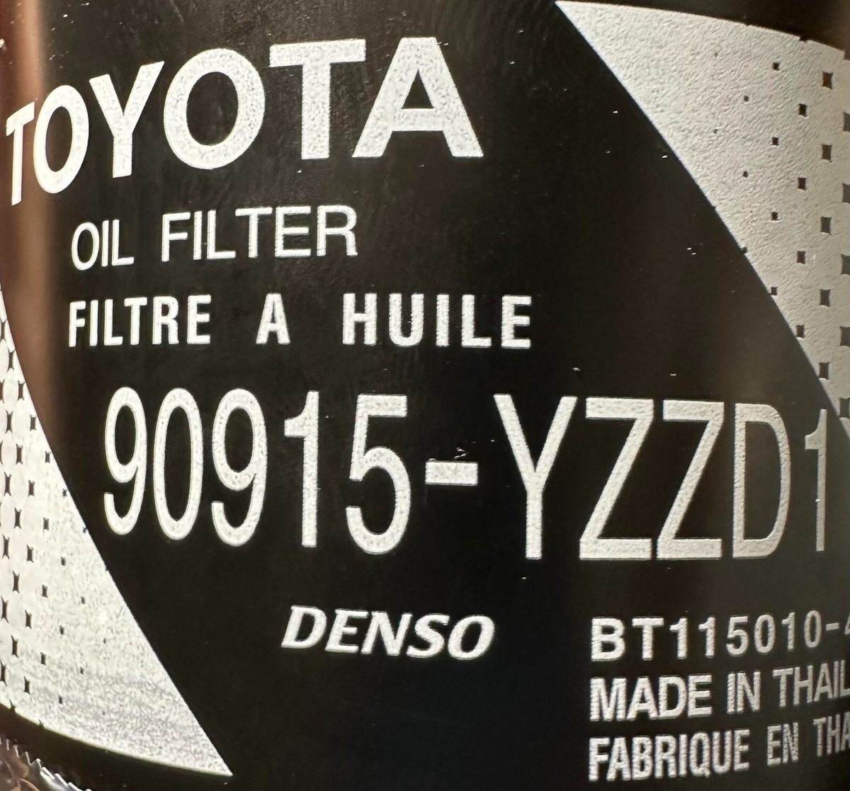 90915-YZZD1 Genuine Toyota Oil Filter OEM - New | eBay