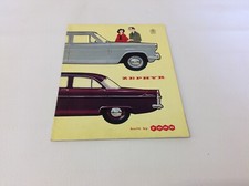 Brochure de vente Ford Zephyr 6 - originale années 60 - neuve ancien stock