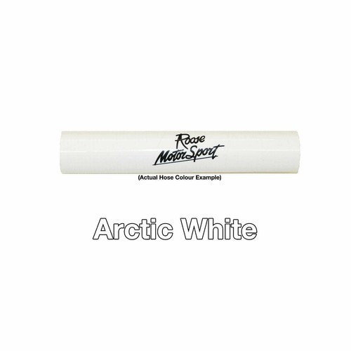 FOR Ford Escort RS2000 MK5 MK6 Roose Motorsport Coolant Hose & Clips WHITE - Picture 2 of 2
