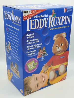 The New World of Teddy Ruxpin New In Box, unopened until recently 