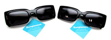 2 Pack Women's Black Sunglasses FF 22 03 BLK FWG 100 UV Protection
