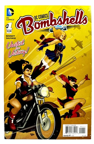 DC COMICS BOMBSHELLS (2019) #2 Ben OLIVER Variant NM Ships FREE!