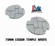 3D Printed - 70mm Star Wars Legion Temple Bases Set of 2