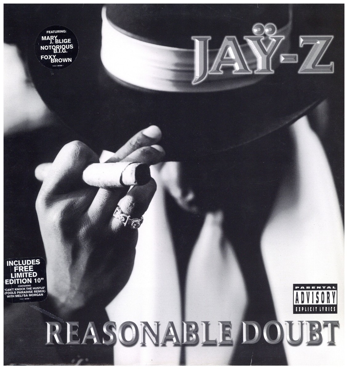 Jay-Z Reasonable Doubt '96 2xLP+10