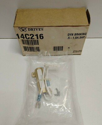 NEW OLD STOCK! RELIANCE .5-1.5H 230V 5HP DYNAMIC BRAKING KIT 705385-61T 14C216