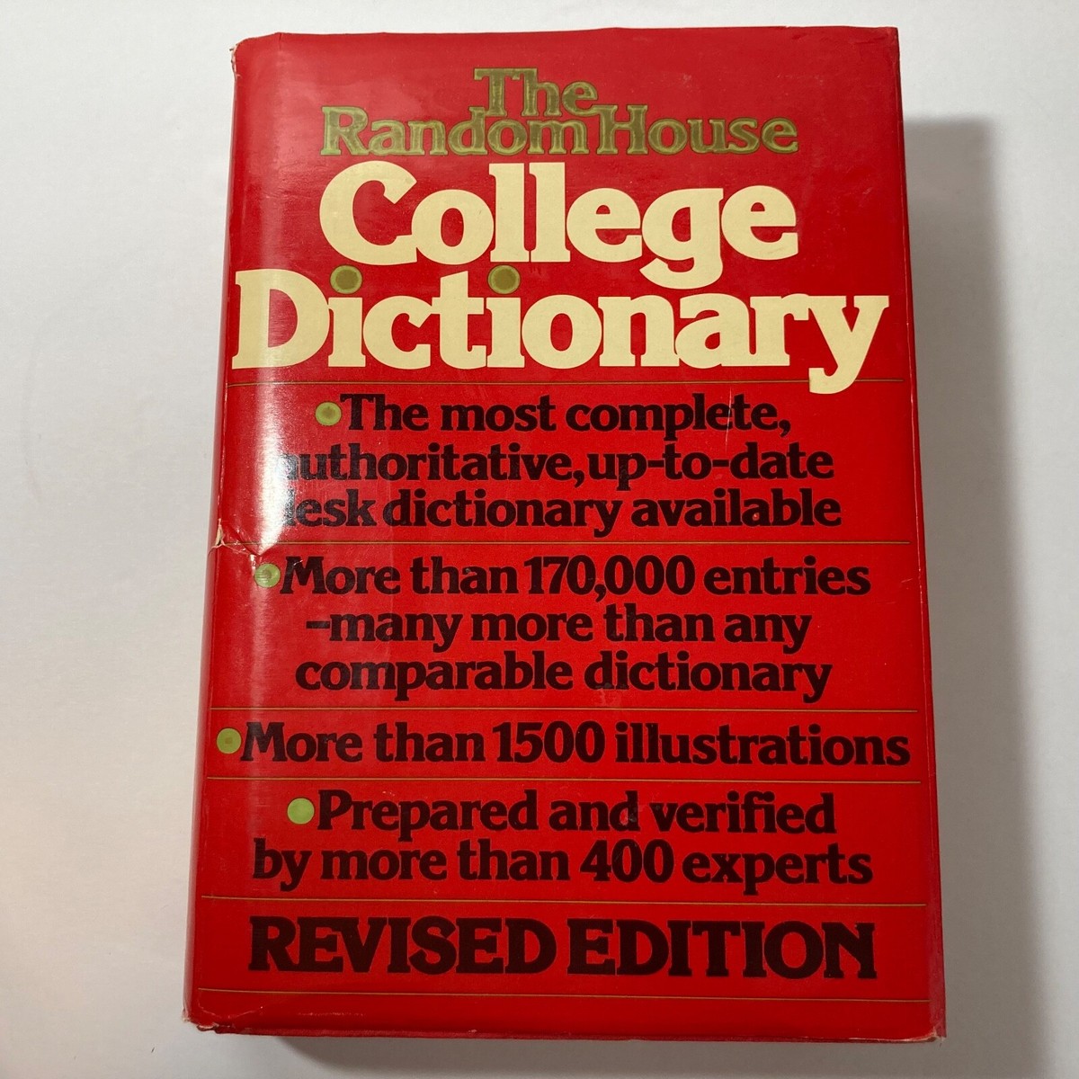 The Random House College Dictionary: Revised Edition 1979