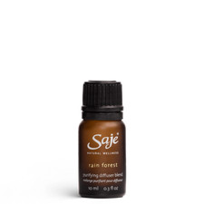 Saje Rain Forest Invigorating Diffuser Blend Rejuvenate Formulated 10ml NEW
