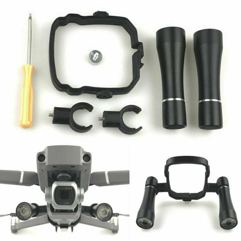 For DJI Mavic 2/2 Pro Zoom Drone Portable Headlamp LED Night Flight Lights  Set