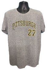 Jung Ho Kang Majestic Threads Premium Triblend T-Shirt Pittsburgh Pirates XXL