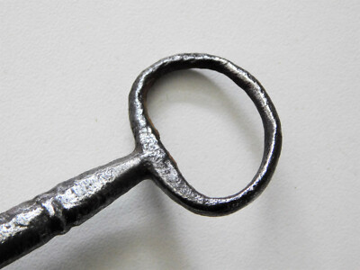 ANCIENNE CLÉ, FER Forgé du 18ème Siècle, Clef de Château EUR 30,00
