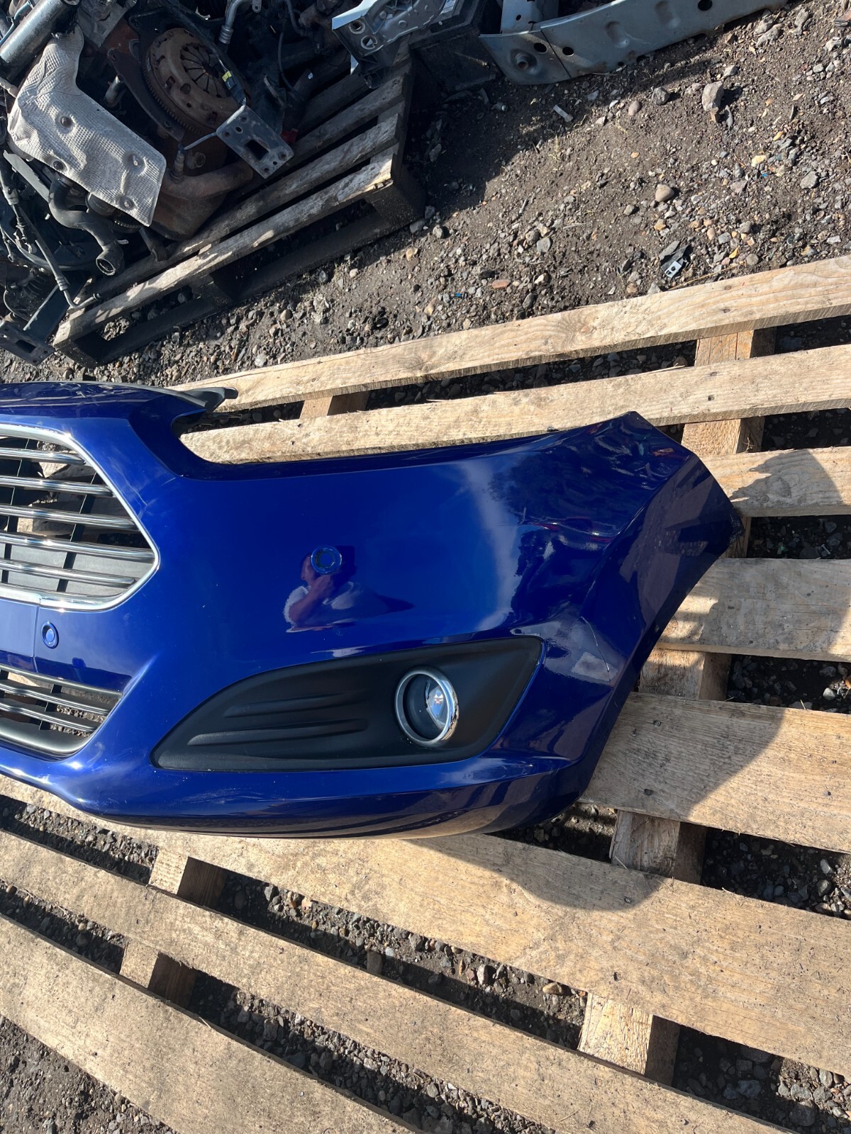 Ford Fiesta 2013/2017 mk7.5 Front Bumper With Parking sensors Deep