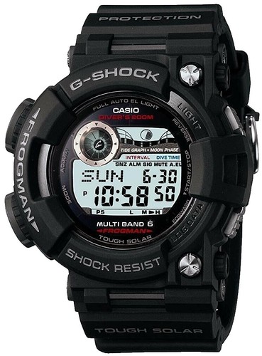 Casio G-SHOCK DW-8200Z-1T Frogman Resin Band Digital Men's Watch