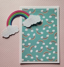 Rainbow Mat Set. Scrapbook, Card Making Paper Piecing