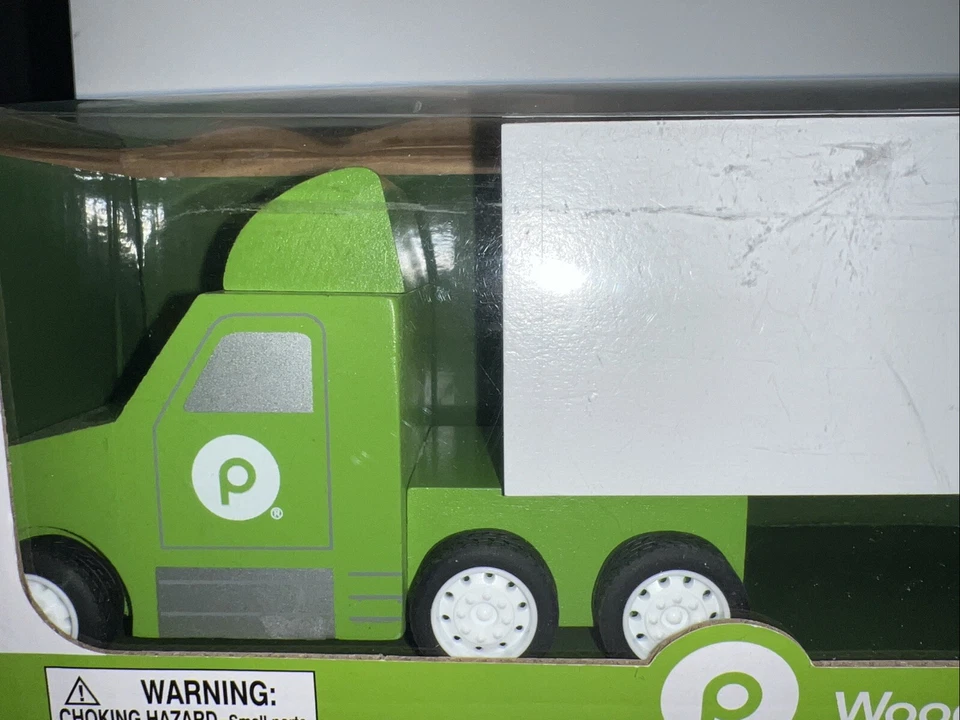 "Semirremolque de madera Publix Supermarket camión de reparto nuevo 2023 neumáticos rodantes 13""" Foto 3 de 4