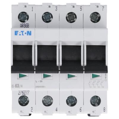 Eaton Moeller Hauptschalter IS-63/4 63A 400V 276277 4 polig