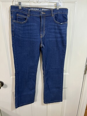 Arizona Jeans Advance Flex 360 Boy Jean. Size 20H Slim Fit.  34 x 25.