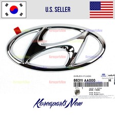 Front Bumper Emblem Badge Logo Genuine 86311aa000 Hyundai Elantra 2021-2023