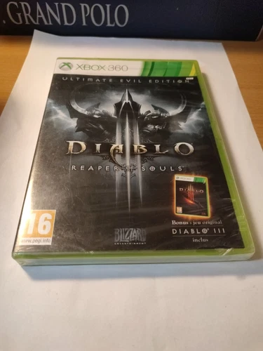 Jeu Xbox 360 neuf sous blister " DIABLO: Reaper of Souls " Diablo III inclus