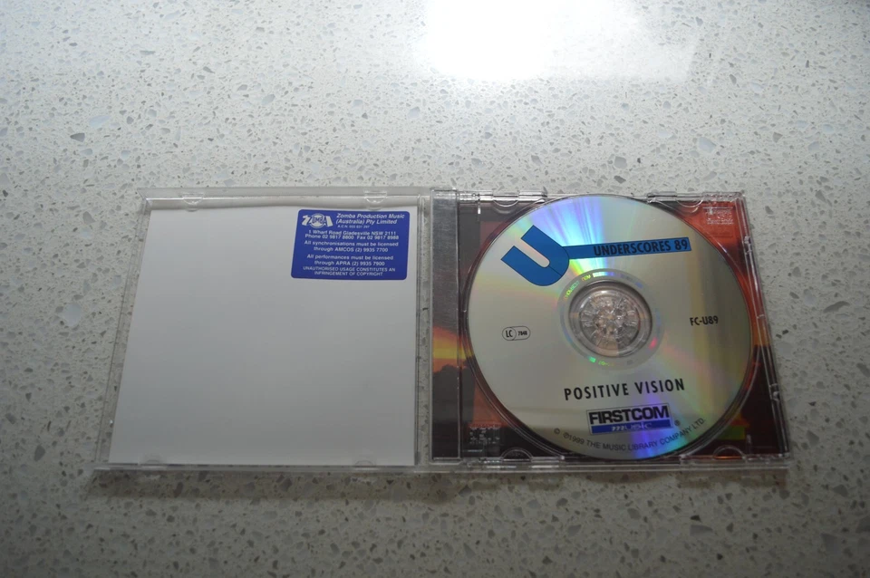 UNDERSCORES RARE SOUND EFFECTS CD! WAKE UP CALL LIBRARY MUSIC - Image 2 of 3