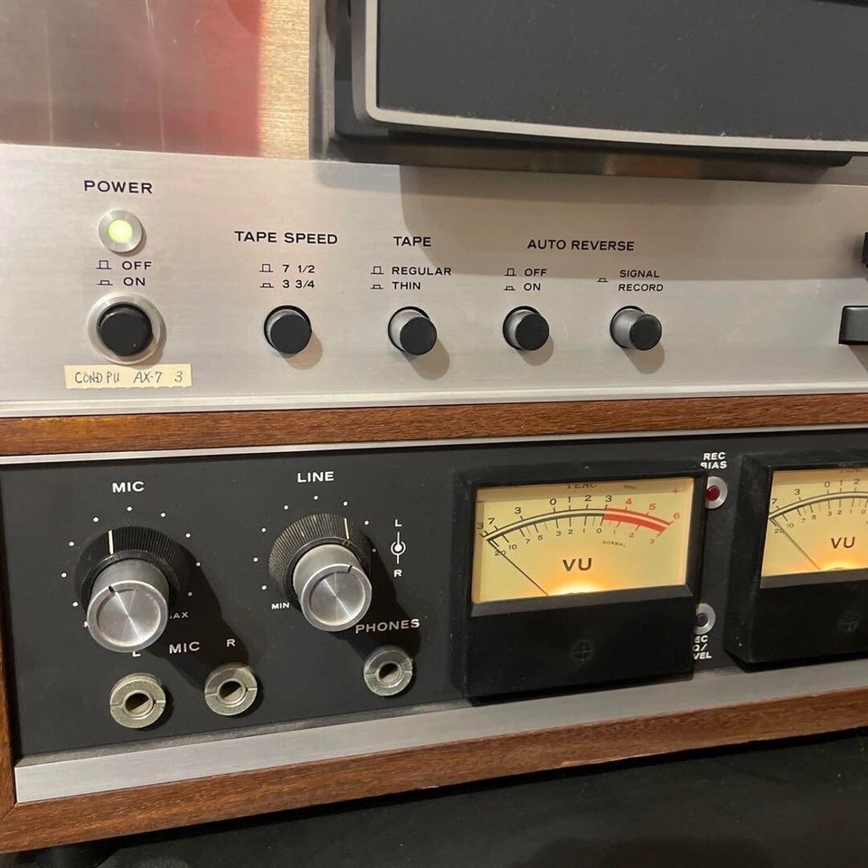 [Used] TEAC A6010 GSL Reel To Reel Tape Deck High Destiny Ferrite Head