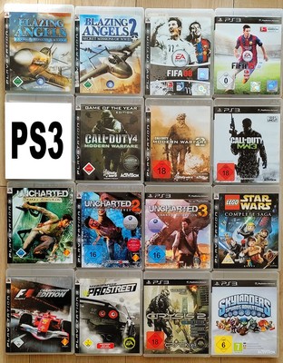 15 PS3-Spiele-Bundle: CoD MW 1-3, Uncharted 1-3, Crysis 2, Lego Star Wars etc.